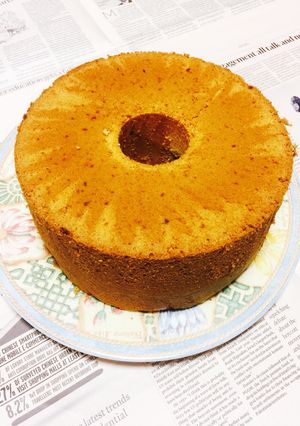 失敗しない基本のプレーンシフォンケーキ-レシピのメイン写真