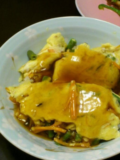野菜だけ!天津飯-レシピのメイン写真