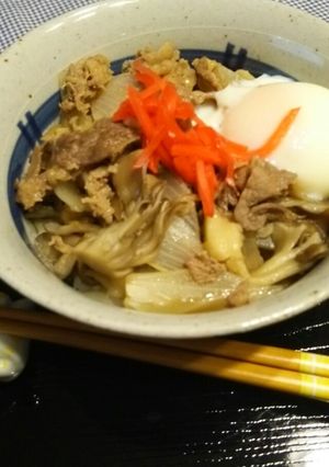 家の牛丼！舞茸♪-レシピのメイン写真