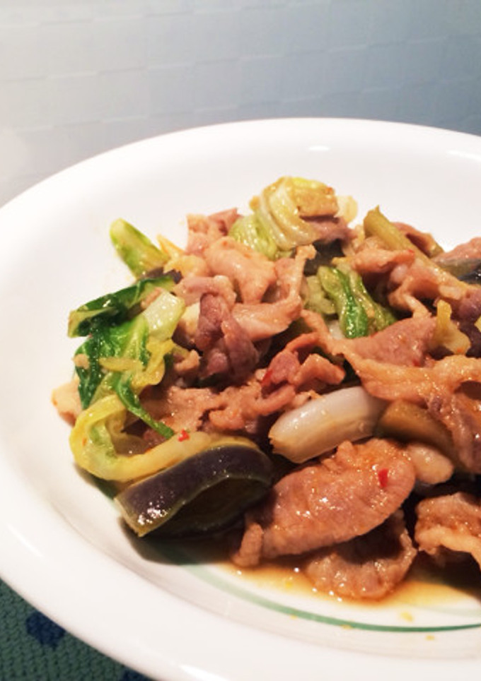 【簡単】豚肉とキャベツの豆板醤炒め-レシピのメイン写真
