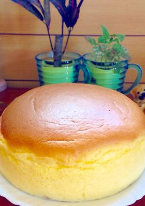 チーズスフレケーキ-レシピのメイン写真