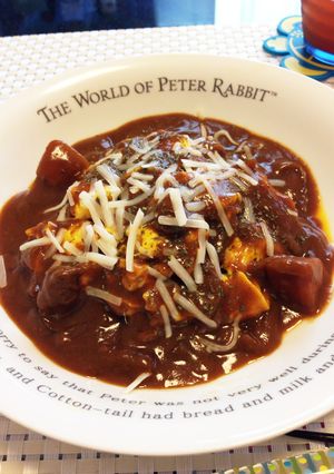 残ったカレーで簡単オムカレー♡-レシピのメイン写真
