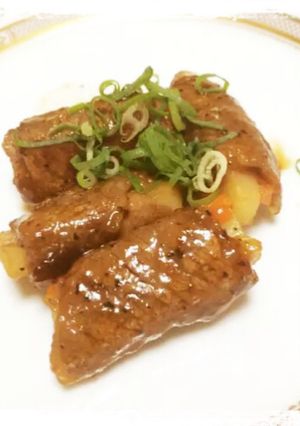 黒コショウが決め手♡野菜の肉巻き-レシピのメイン写真