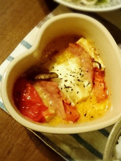 豆腐とトマトのとろとろチーズ焼き!-レシピのメイン写真