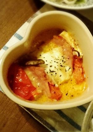 豆腐とﾄﾏﾄのとろとろチーズ焼き！-レシピのメイン写真