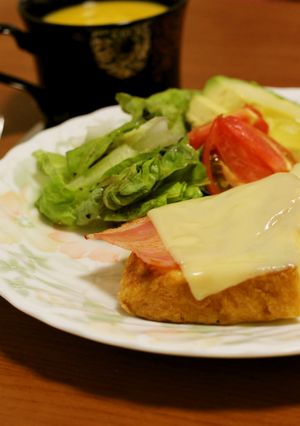 ベーコンチーズフレンチトースト-レシピのメイン写真