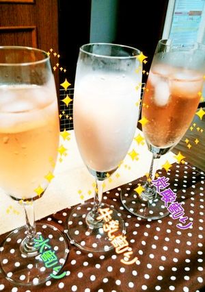 いちご酒♡飲み方色々アラカルト♪-レシピのメイン写真