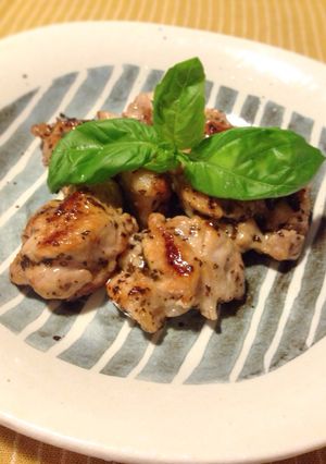 鶏肉のレモンバジル焼き-レシピのメイン写真