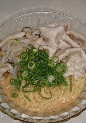 ラ王冷やし中華の豆乳ピリ辛麺-レシピのメイン写真