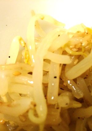 簡単美味♪レンジで1分！モヤシナムル-レシピのメイン写真
