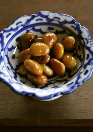 黒酢で酢大豆-レシピのメイン写真