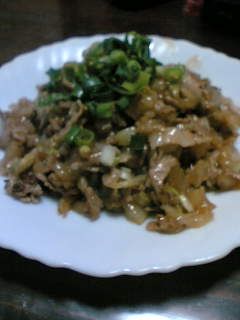 どて焼き風、白菜と豚肉の炒め煮-レシピのメイン写真