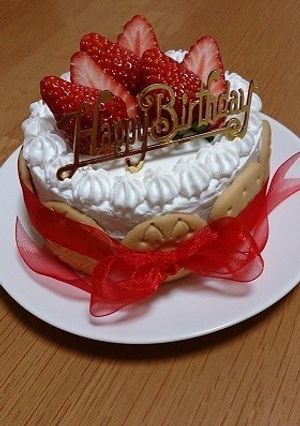 お誕生アンパンマンケーキ-レシピのメイン写真
