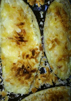 ナスの味噌マヨチーズぱん粉焼き-レシピのメイン写真