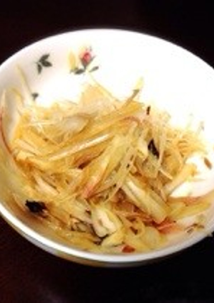 島らっきょとみょうがの鯖節ごま油和え-レシピのメイン写真