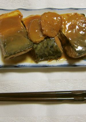 ☆フライパンで出来る鯖の味噌煮☆-レシピのメイン写真
