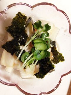 長いものわさび醬油和え-レシピのメイン写真