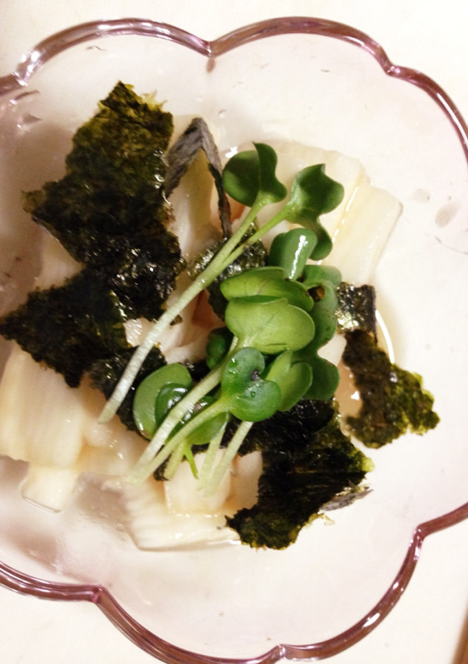 長いものわさび醬油和え-レシピのメイン写真