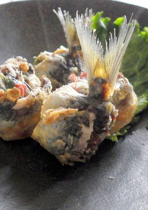 鰯の梅しそ揚げ-レシピのメイン写真
