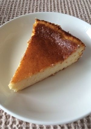 簡単ベイクドチーズケーキ-レシピのメイン写真
