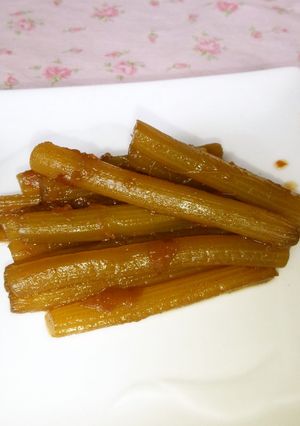 梅干し使ったふきの煮物♬-レシピのメイン写真