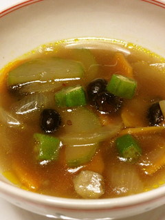 黒豆と野菜のカレースープ-レシピのメイン写真