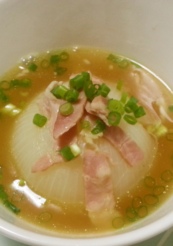 まるごと新玉ねぎのスープ-レシピのメイン写真