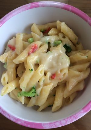 簡単離乳食!クリームパスタ風?-レシピのメイン写真