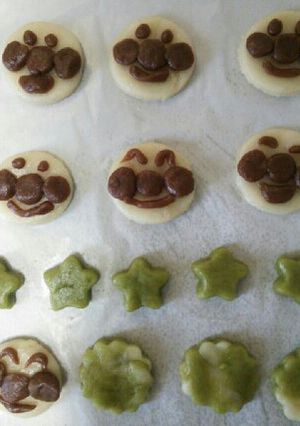 卵なしサクサク☆アンパンマンクッキー-レシピのメイン写真
