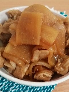 肉と大根のスピード煮-レシピのメイン写真