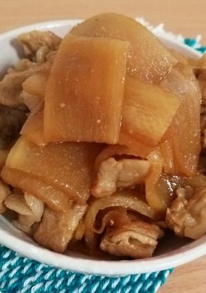 肉と大根のスピード煮-レシピのメイン写真
