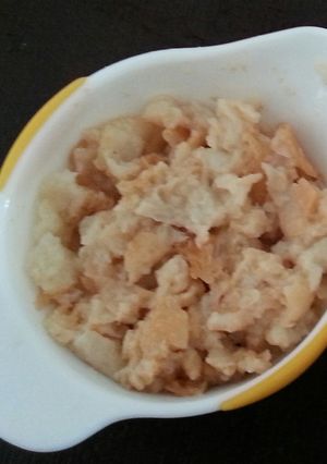 離乳食中期★レンジで★きな粉のバケット粥-レシピのメイン写真