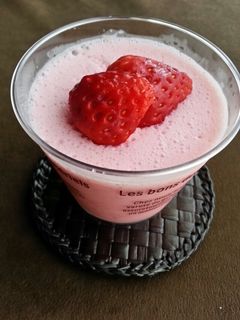 ふわ旨♪いちごのヨーグルトムース風☆-レシピのメイン写真