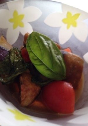 茄子とトマトのサラダ-レシピのメイン写真