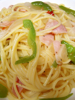 新玉ねぎとベーコンのパスタ♪-レシピのメイン写真