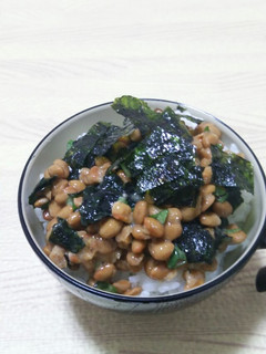 大葉の納豆ご飯-レシピのメイン写真