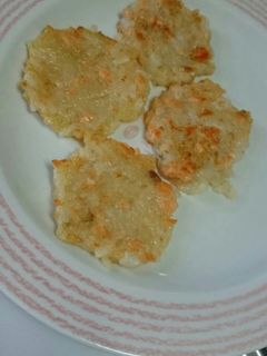【離乳食】 鮭ジャガライスお焼き-レシピのメイン写真