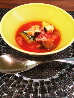 夏野菜たっぷりミネストローネ♪-レシピのメイン写真