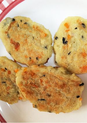 栄養満点お焼き 10ヶ月手づかみ食べ-レシピのメイン写真