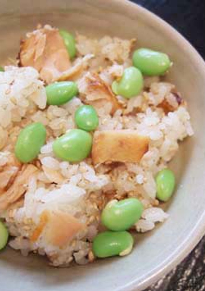 鮭と枝豆のあっさりご飯-レシピのメイン写真