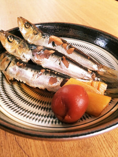 小イワシ梅煮-レシピのメイン写真