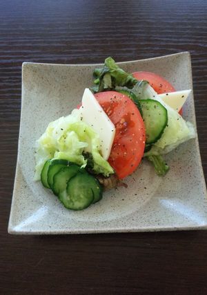 おつまみトマト・モッツァレラ-レシピのメイン写真