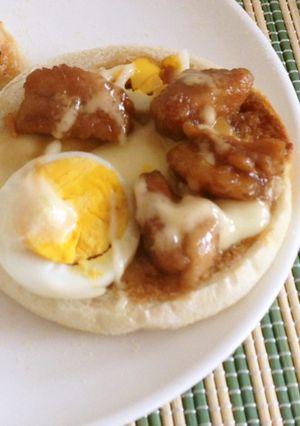 照り焼きチキンのイングリッシュマフィン☆-レシピのメイン写真