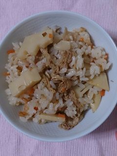 たけのこの炊き込みご飯-レシピのメイン写真