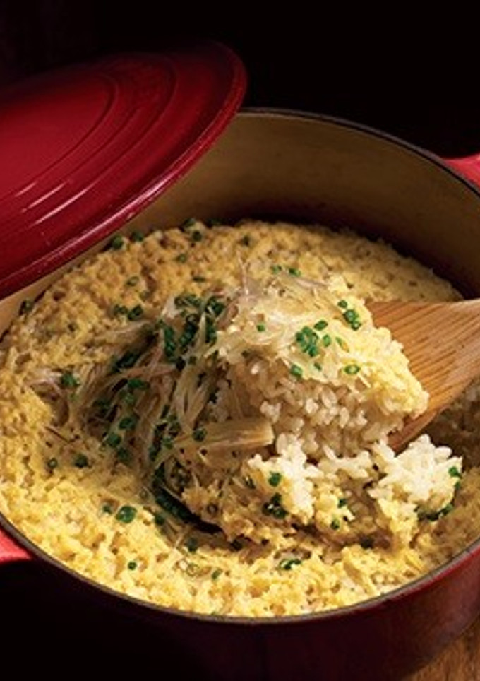 みょうがと油揚げの炊込みご飯-レシピのメイン写真
