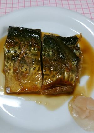 鯖＊梅干し煮-レシピのメイン写真