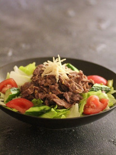 ビーフ焼肉サラダ(焼肉のタレレシピ付)-レシピのメイン写真