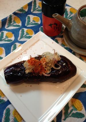 茄子の味を楽しむ♪茄子焼き-レシピのメイン写真