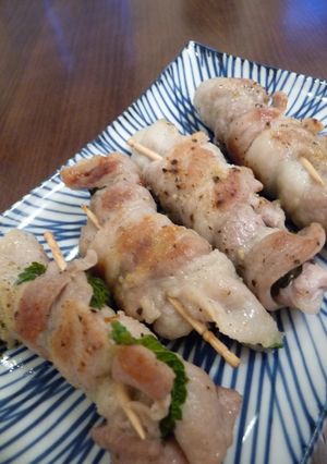 豚肉のエゴマ巻-レシピのメイン写真