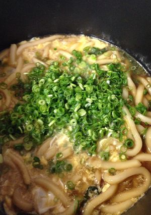 【まかない君】甘辛生姜うどん-レシピのメイン写真
